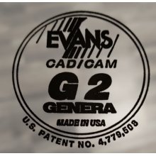 Evans 15" G2 Genera Clear TT15G2