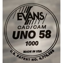 Evans 12" Uno58 Clear TT12G10