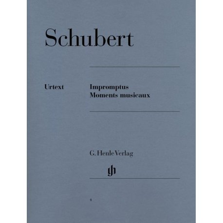 SCHUBERT F. Impromptus, Moments Musicaux