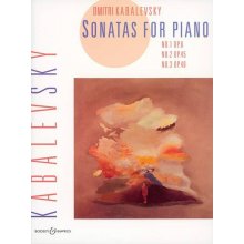 KABALEVSKY D. Sonatas for Piano No.1 Op.6 - No 2 Op.45 - No.3 Op.46