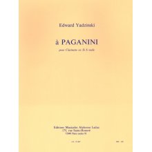 YADZINSKI E. A Paganini pour Clarinette en Sib