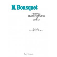 BOUSQUET N. 36 celebrated studies for cornet