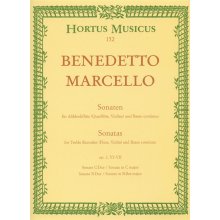 MARCELLO B. Sonatas for Treble Recorder and Basso continuo op.2 (III)