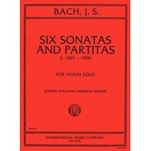 BACH J.S. Six Sonatas and Partitas S.1001-1006 Joachim/Moser