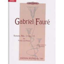 Fauré G. Sonata N.1 Op.13 for Violin and Piano