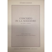 RESPIGHI O. Concerto in La Maggiore