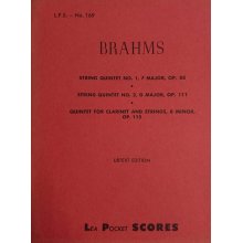 Brahms J. String Quintets and Clarinet Quintet