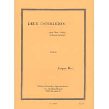 Ibert J. Deux Interludes