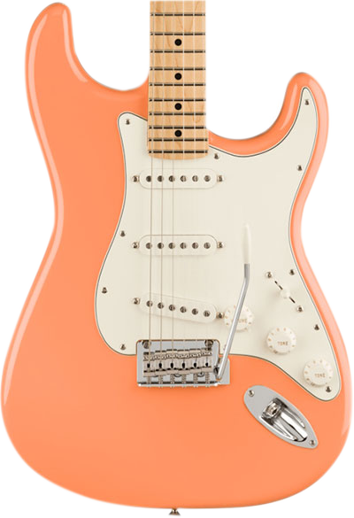 fender player strat MN pacific peach limited edition erreti musica vendita strumenti musicali a perugia