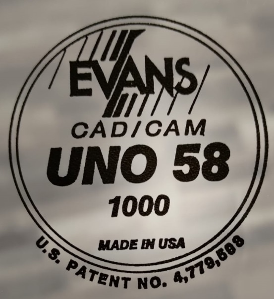 Evans 8" Uno58 Clear TT08G10