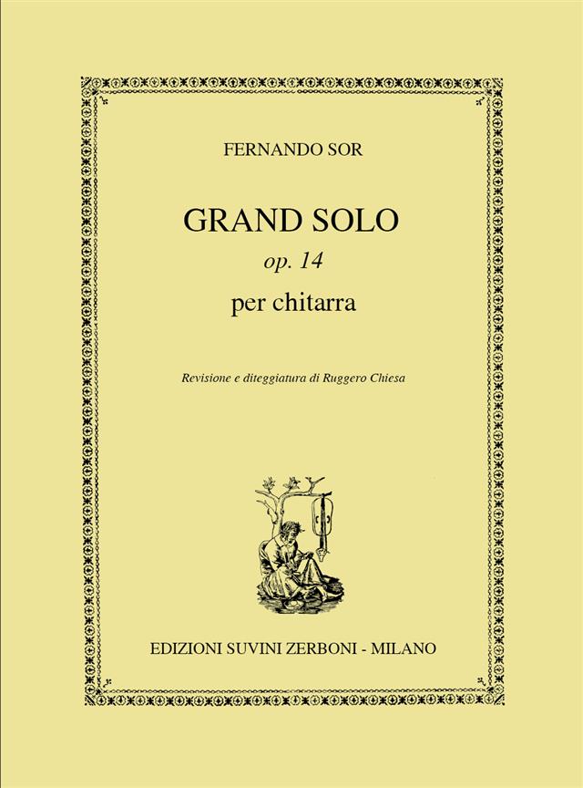 Sor F. Grand Solo Op.14 per Chitarra