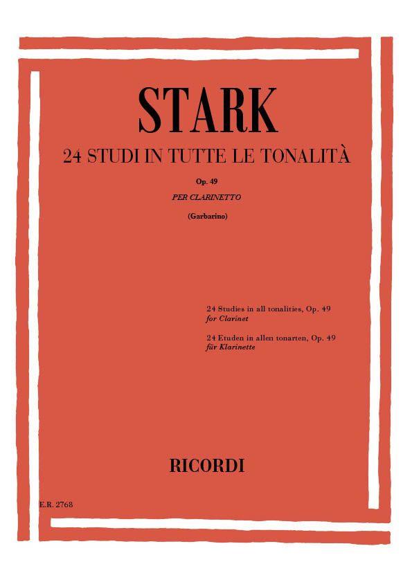 STARK R. 24 Studi in tutte le tonalità Op.49