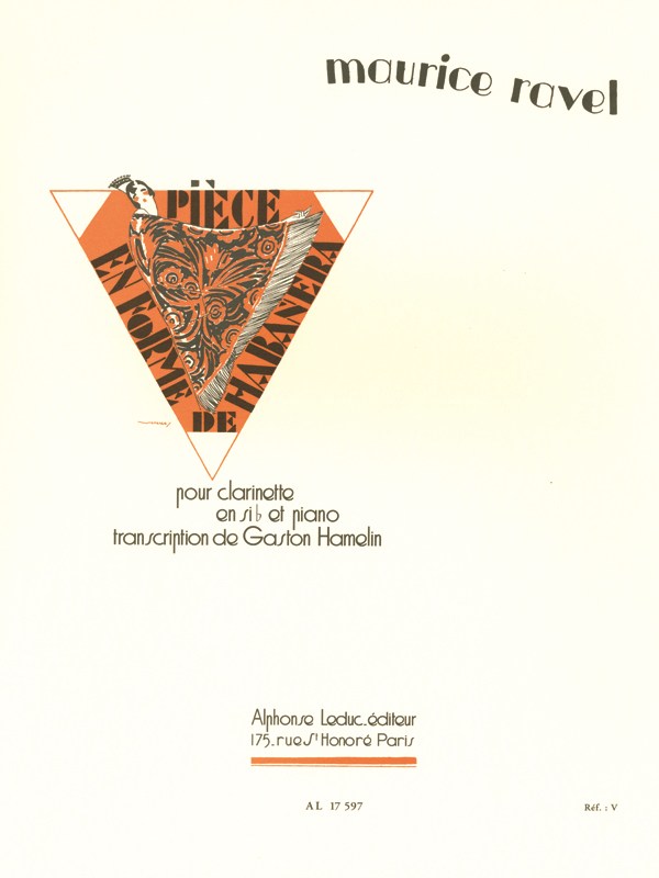 RAVEL M. Pièce en forme de Habanera