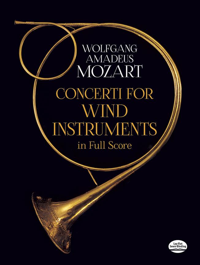 MOZART W.A. Concerti for Wind Instruments in Full Score