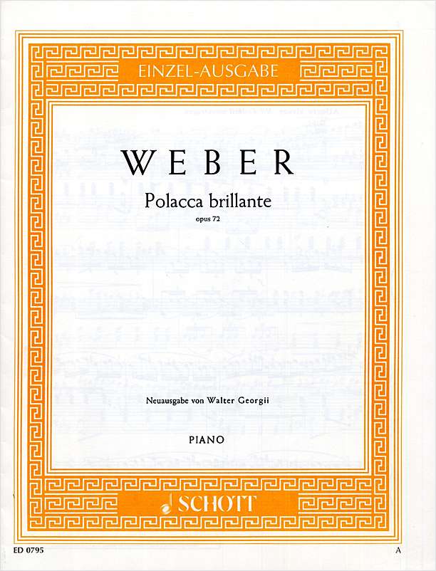 WEBER C.M. Polacca Brillante Op.72