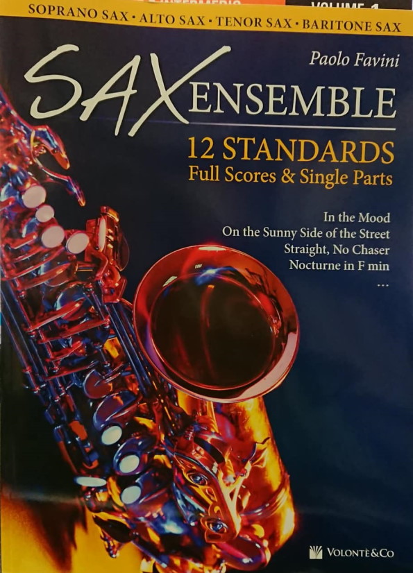 Favini P. Sax Ensemble 12 Standards
x soprano, alto, tenore, baritono