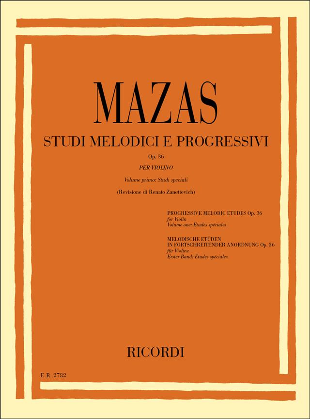 Mazas Studi melodici e progressivi op.36