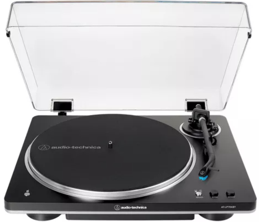 Audio Technica AT-LP70XBT BS Nero