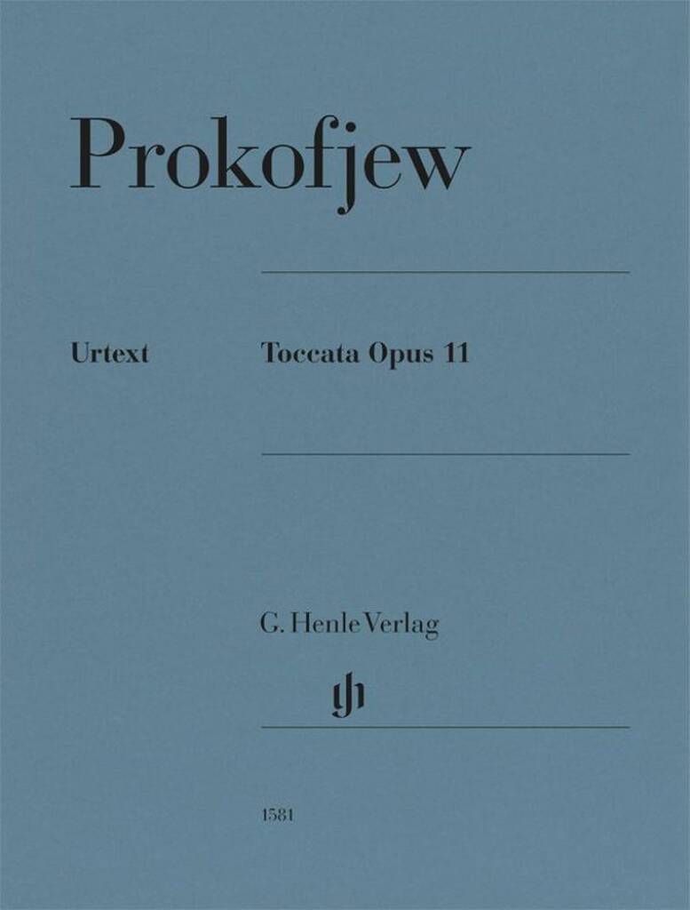 PROKOFIEV S. Toccata Opus 11