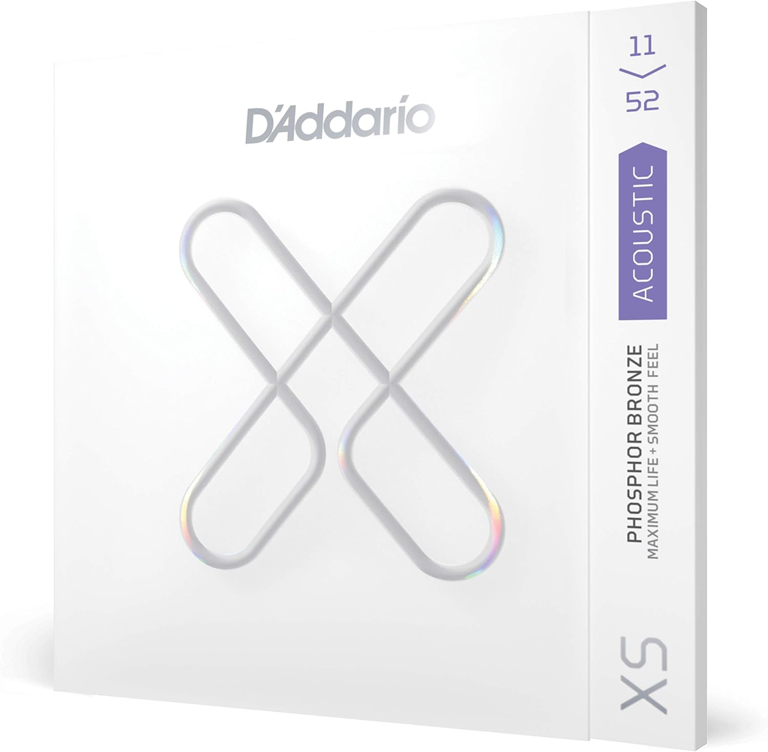 D'Addario XSAPB1152 Custom Light 11/52 Phosphor Bronze
