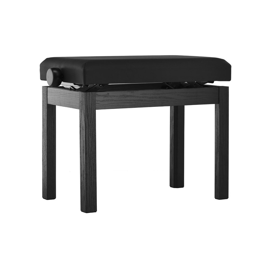 GEWA Student Black Satin -Panca Pianoforte Nero Satinato