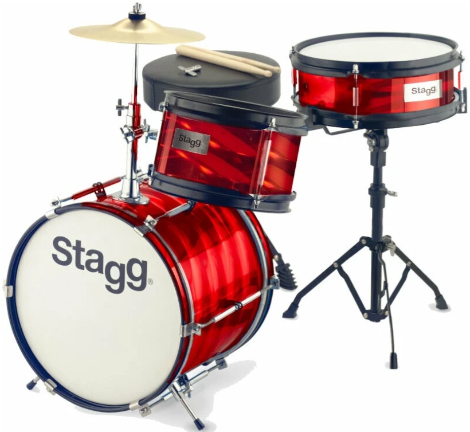 Stagg TIM JR 3/12B RD Red Set Junior